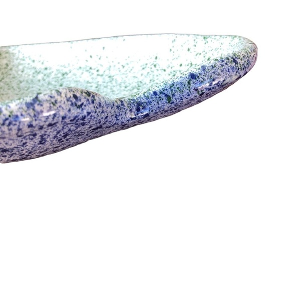 𝅺heart Shaped Splatter Glazed Dish - Picture 6 of 7